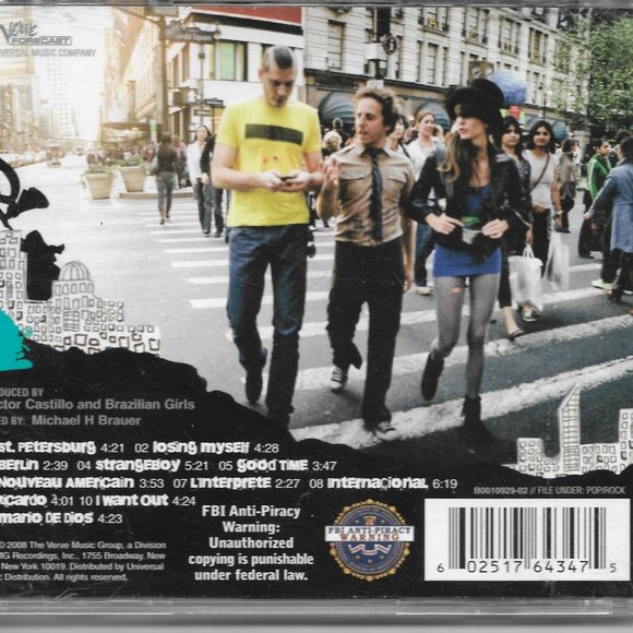 NYC by Brazilian Girls 2008 CD Verve Music Group - Picture 2 of 2